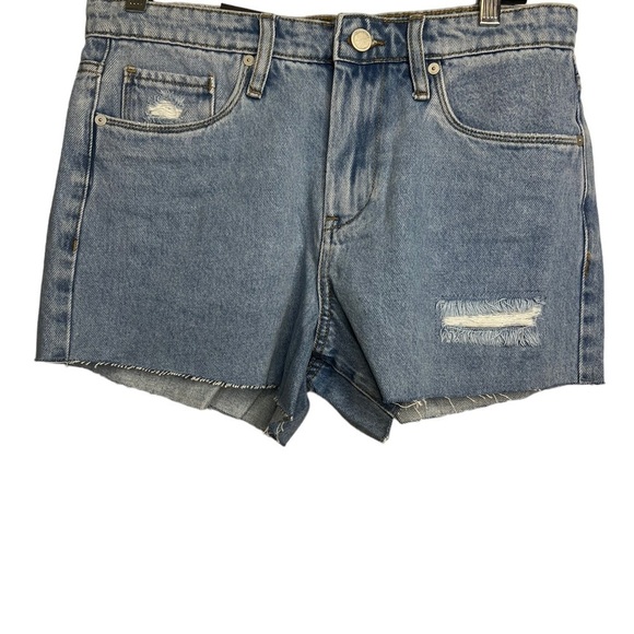 Blank NYC Pants - NWT Blank NYC The Barrow Vintage High-Rise Shorts Light Wash 28